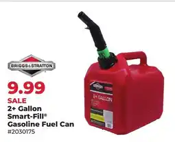 Runnings 2 + Gallon Smart-Fill Gasoline Fuel Can offer