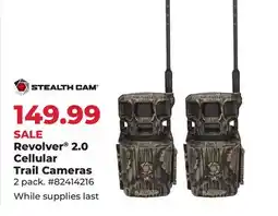 Runnings Revolver 2.0 Cellular Trail Cameras offer
