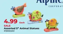 Runnings Assorted 5 Animal Statues offer