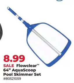 Runnings Flowclear 64 AquaScoop Pool Skimmer Set offer