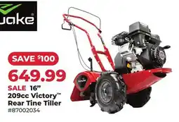 Runnings 16 209cc Victory Rear Tine Tiller offer
