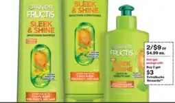 CVS ANY Fructis Shampoo or conditioner 11.3-13 oz or leave-in conditioner 10.2 oz offer