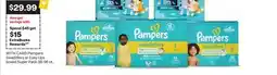 CVS Pampers Swaddlers or Easy Ups boxed Super Pack 38-96 ct offer