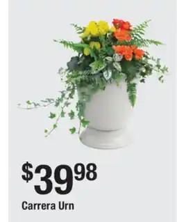 The Home Depot Carrera Urn offer