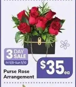 Safeway Purse Rose Arrangement offer