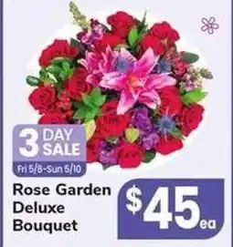 Safeway Rose Garden Deluxe Bouquet offer