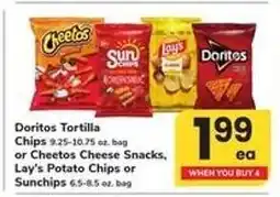 Safeway Doritos, Cheetos, Lay's, Sunchips offer