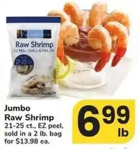Safeway Jumbo Raw Shrimp offer