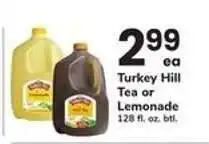 Safeway Turkey Hill Tea or Lemonade offer