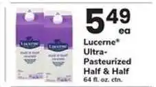 Safeway Lucerne Ultra-Pasteurized Half & Half offer