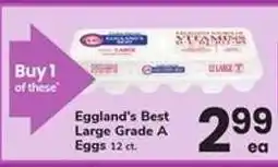 Safeway Eggland's Best Large Grade A Eggs offer