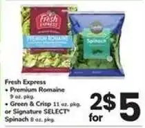Safeway Fresh Express offer