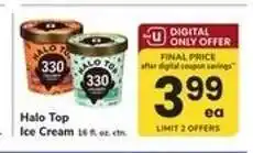 Safeway Halo Top Ice Cream offer