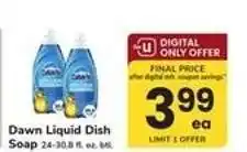 Safeway Dawn Liquid Dish Soap offer