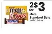 Safeway Mars Standard Bars offer