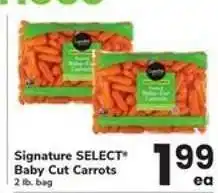 Safeway Signature Select Baby-Cut Carrots offer