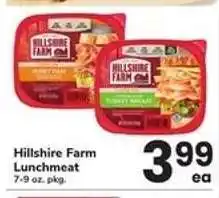 Safeway Hillshire Farm Lunchmeat offer