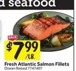 Stop&Shop Fresh Atlantic Salmon Fillets offer