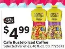 Stop&Shop Café Bustelo Iced Coffee offer
