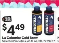 Stop&Shop La Colombe Cold Brew offer