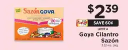 ShopRite Goya Cilantro Sazón offer