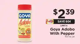 ShopRite Goya Adobo With Pepper offer