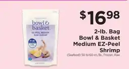 ShopRite Bowl & Basket Medium EZ-Peel Shrimp offer