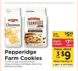 ShopRite Pepperidge Farm Cookies offer