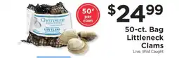 ShopRite 50-ct. Bag Littleneck Clams offer
