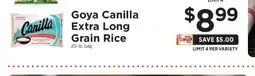 ShopRite Goya Canilla Extra Long Grain Rice offer