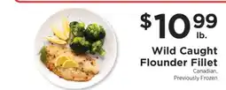 ShopRite Wild Caught Flounder Fillet offer