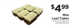 ShopRite Mini Loaf Cakes offer