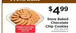 ShopRite Store Baked Chocolate Chip Cookies offer