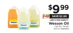 ShopRite Wesson Oil offer