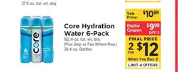 ShopRite Core Hydration Water 6-Pack offer