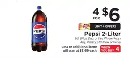ShopRite Pepsi 2-Liter offer