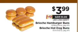 ShopRite BRIOCHE BUNS offer