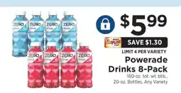 ShopRite Powerade Drinks 8-Pack offer