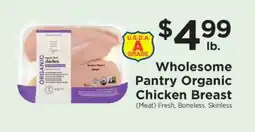ShopRite Wholesome Pantry Organic Chicken Breast offer