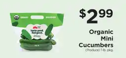 ShopRite Organic Mini Cucumbers offer