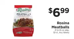 ShopRite Rosina Meatballs offer