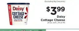 ShopRite Daisy Cottage Cheese offer