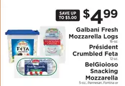 ShopRite Galbani Fresh Mozzarella Logs offer