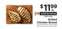 ShopRite Grilled Chicken Breast offer