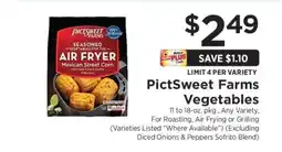 ShopRite PictSweet Farms Vegetables offer