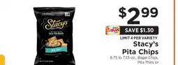 ShopRite STACY'S PITA CHIPS offer