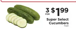 ShopRite Super Select Cucumbers offer