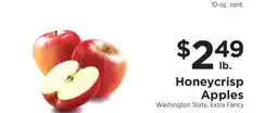 ShopRite Honeycrisp Apples offer