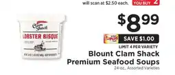 ShopRite Blount Clam Shack Premium Seafood Soups offer