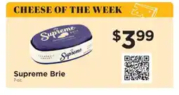 ShopRite Supreme Brie offer